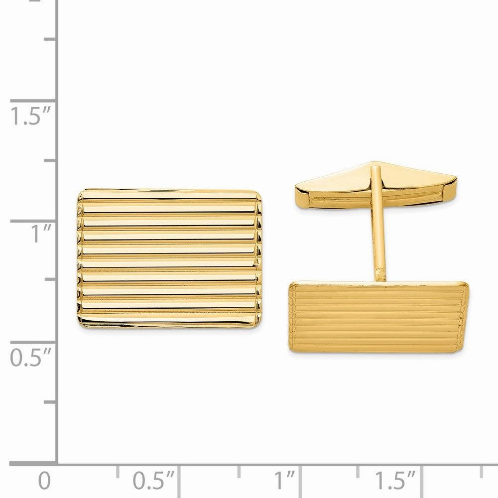 14k Cuff Links