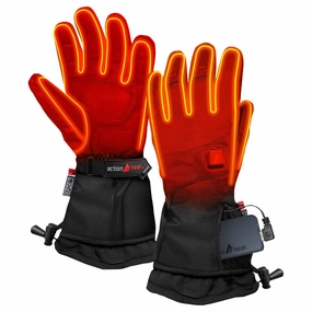 ActionHeat 5V Heated Premium Gloves for Men - Black - 2XL
