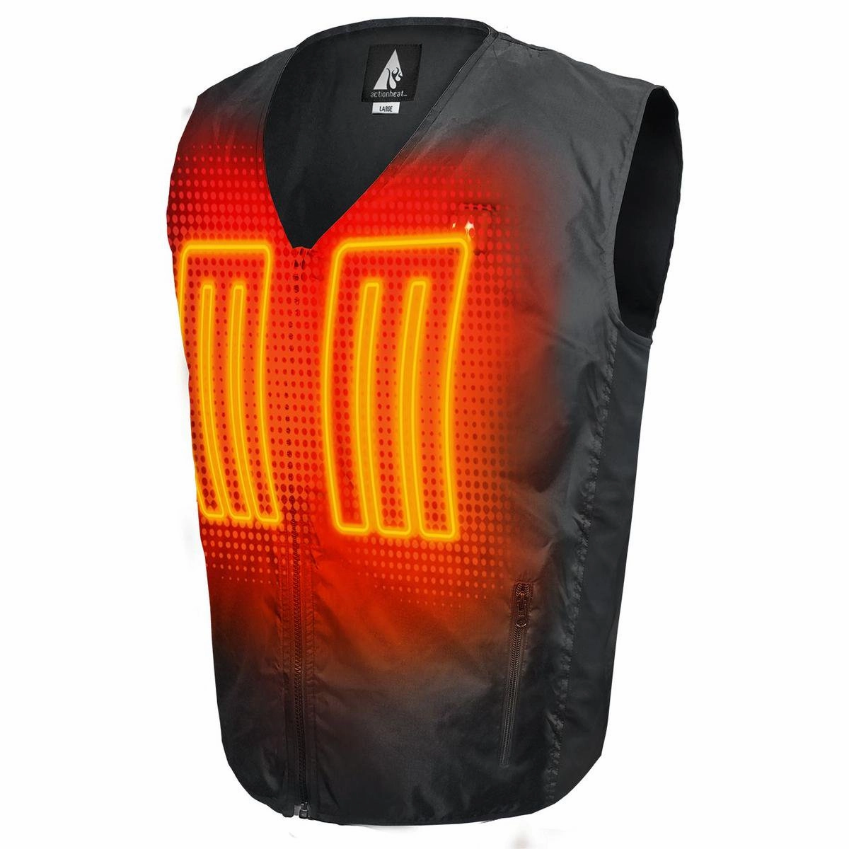 ActionHeat 5V Heated Vest Liner for Men - Black - L/XL