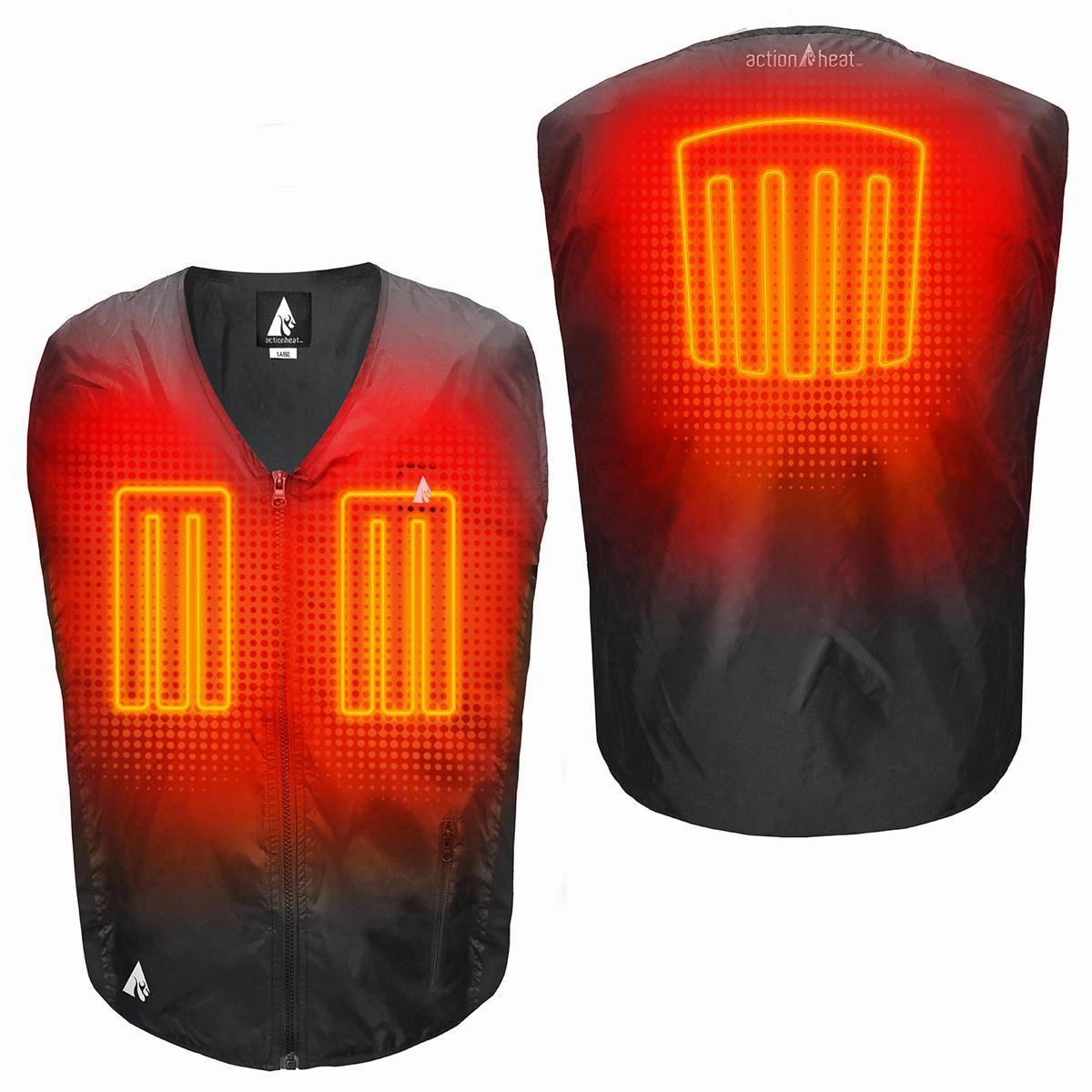 ActionHeat 5V Heated Vest Liner for Men - Black - L/XL
