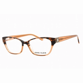 Anne Klein Men's Eyeglasses - Mocha Tort Fade Cat Eye Plastic Frame | AK5036 200
