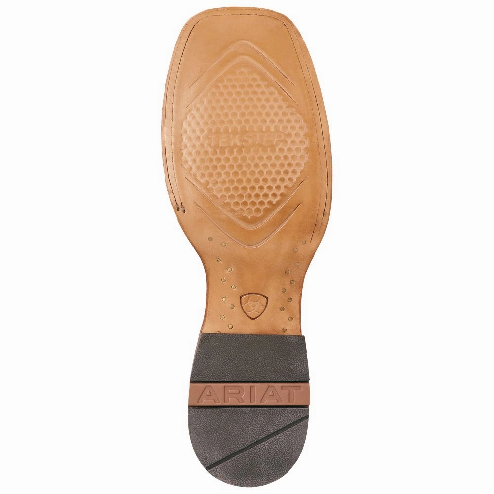 Ariat 10046826 Crosshair Square Toe Western Boots for Men, Rifle Brown Ink, 8M