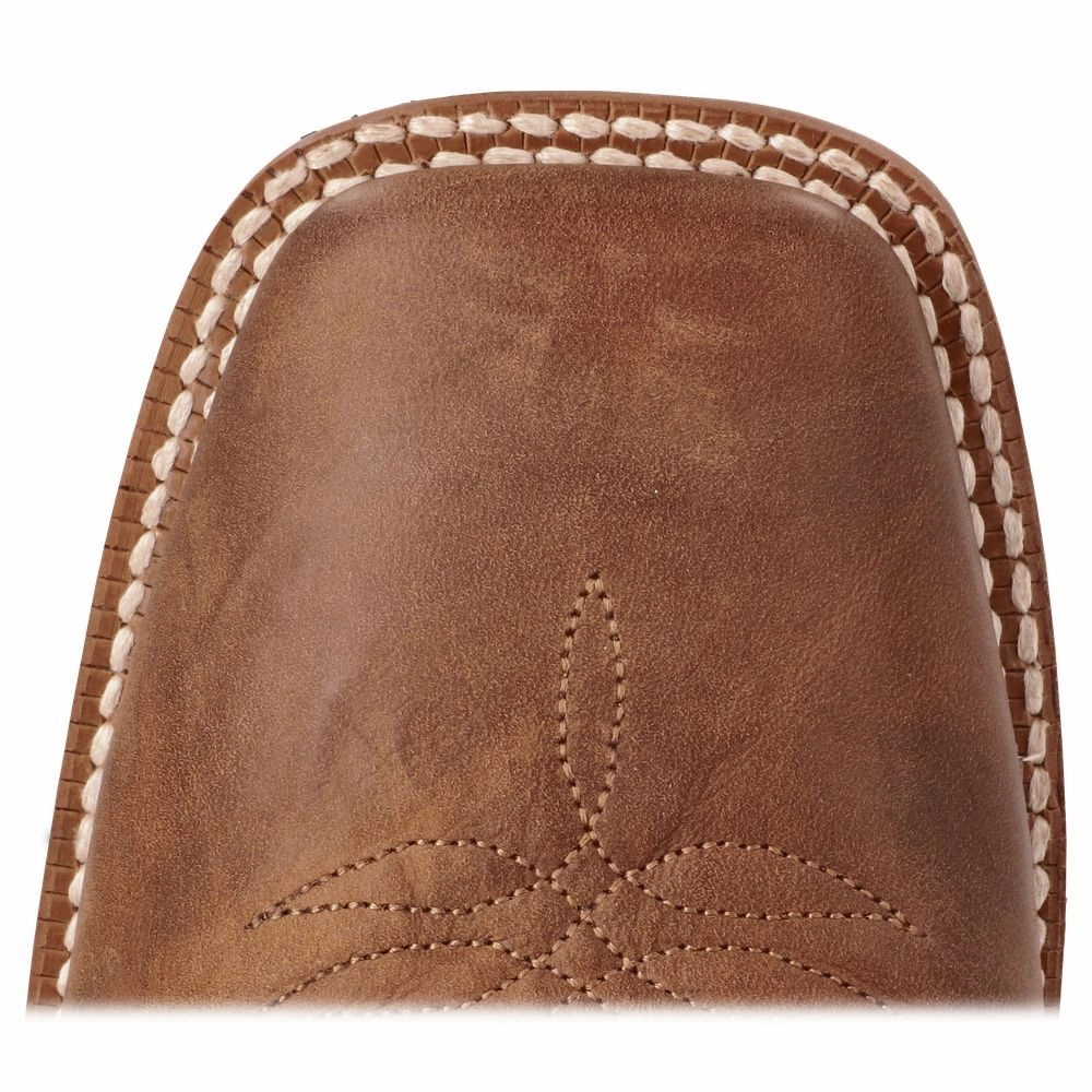 Ariat 10046826 Crosshair Square Toe Western Boots for Men, Rifle Brown Ink, 8M