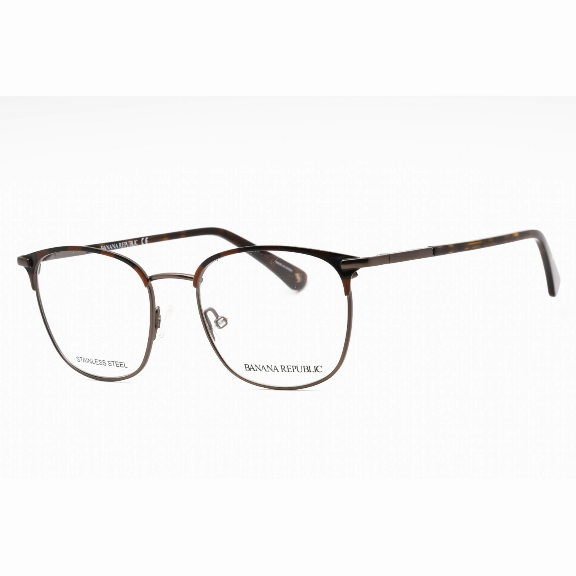 Banana Republic Men's Eyeglasses - Havana Grey Full Rim 51mm Frame | BR 111 0AB8 00