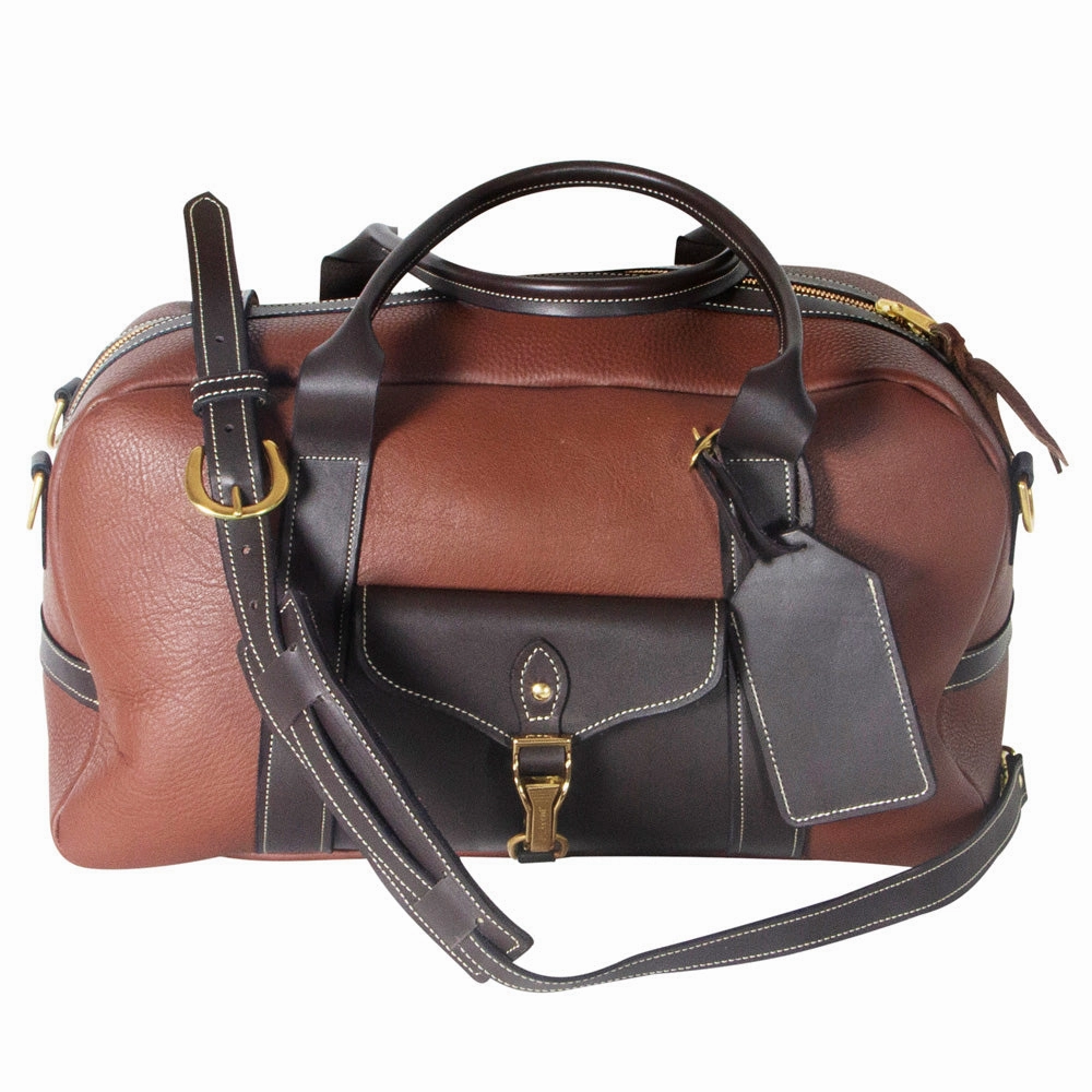 Billy Sunday Leather Overnight Bag