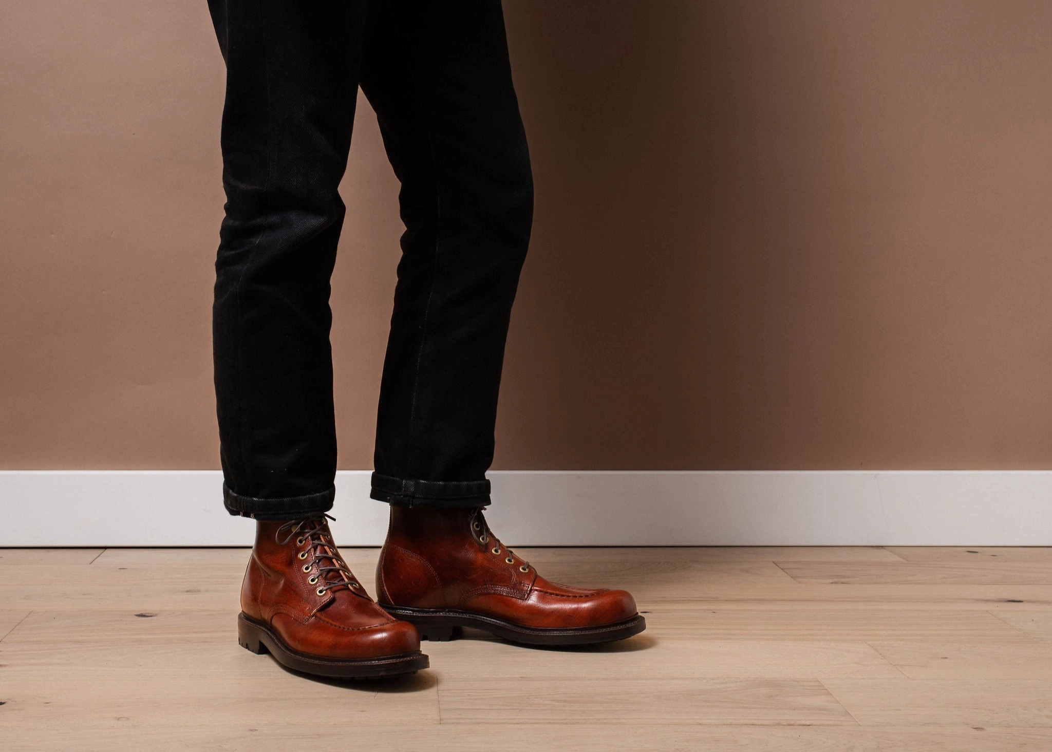 Brass Boot Cognac Ecbatana