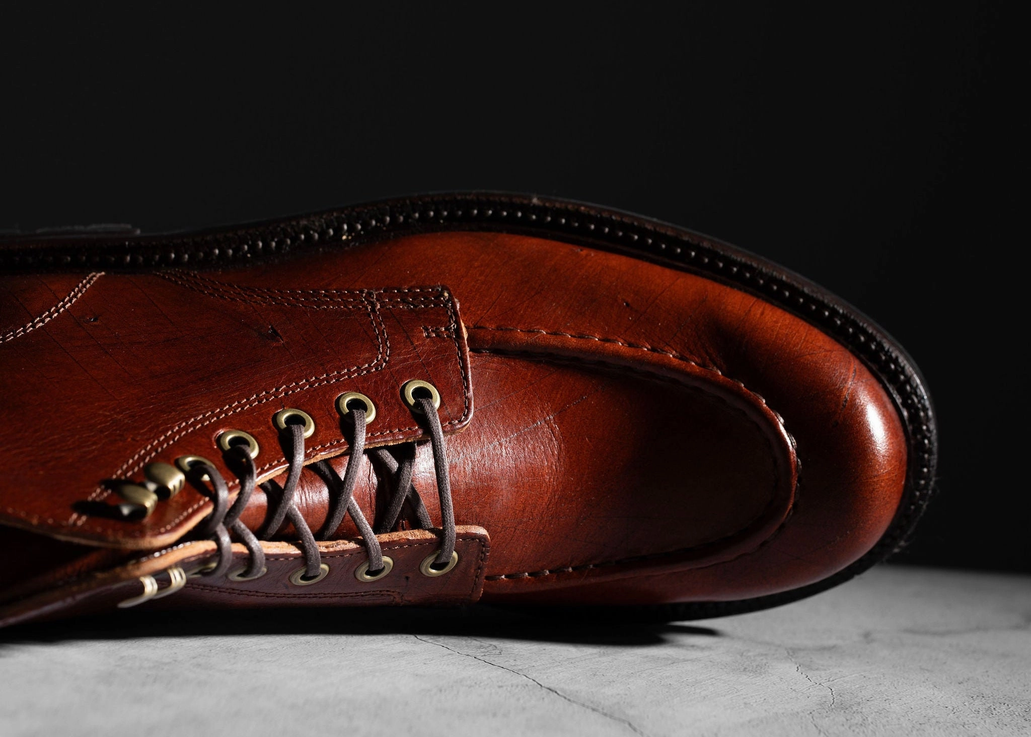 Brass Boot Cognac Ecbatana