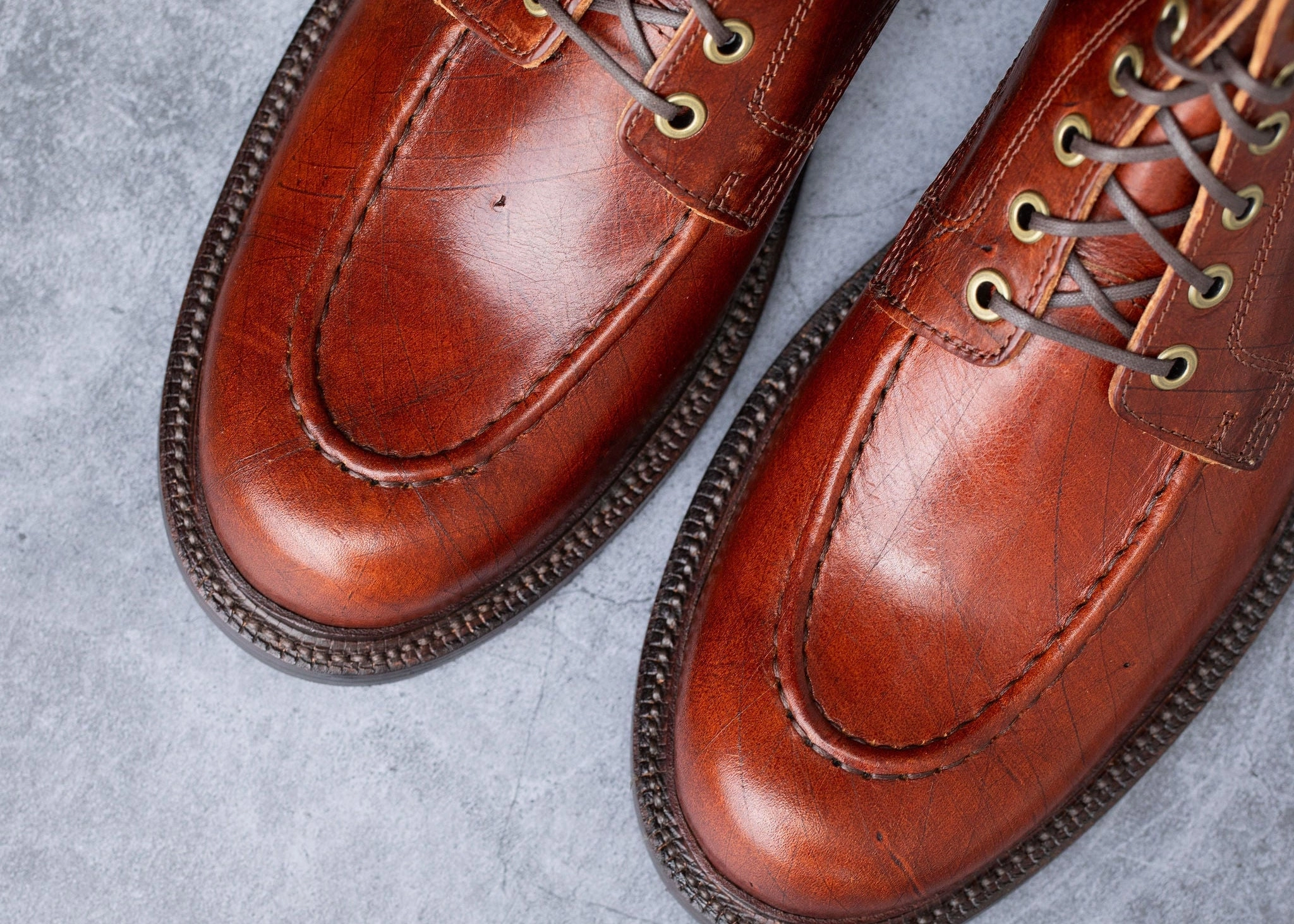 Brass Boot Cognac Ecbatana