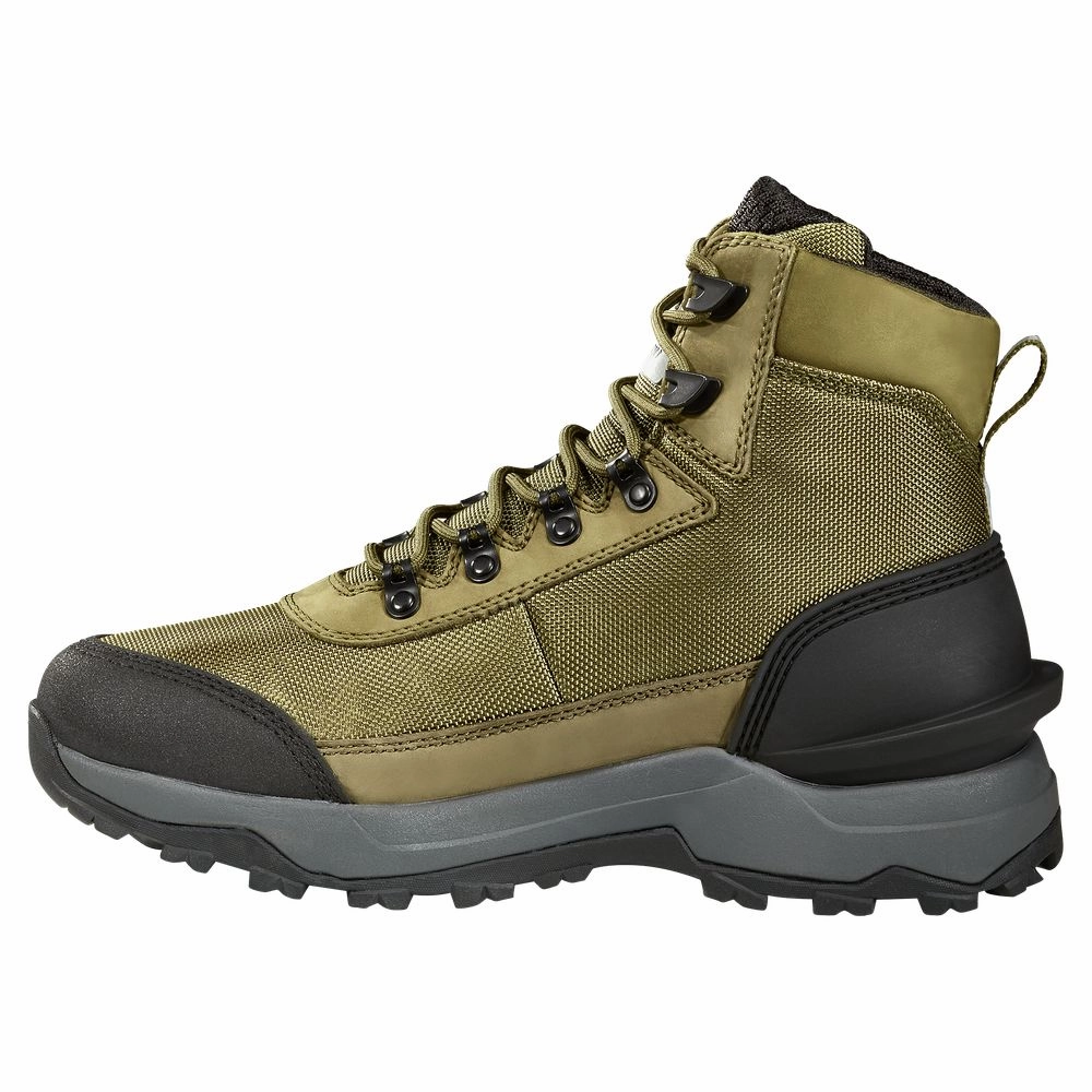 Carhartt FP5070-M Outdoor Hike Waterproof Hiking Boots for Men - Olive - 11.5M