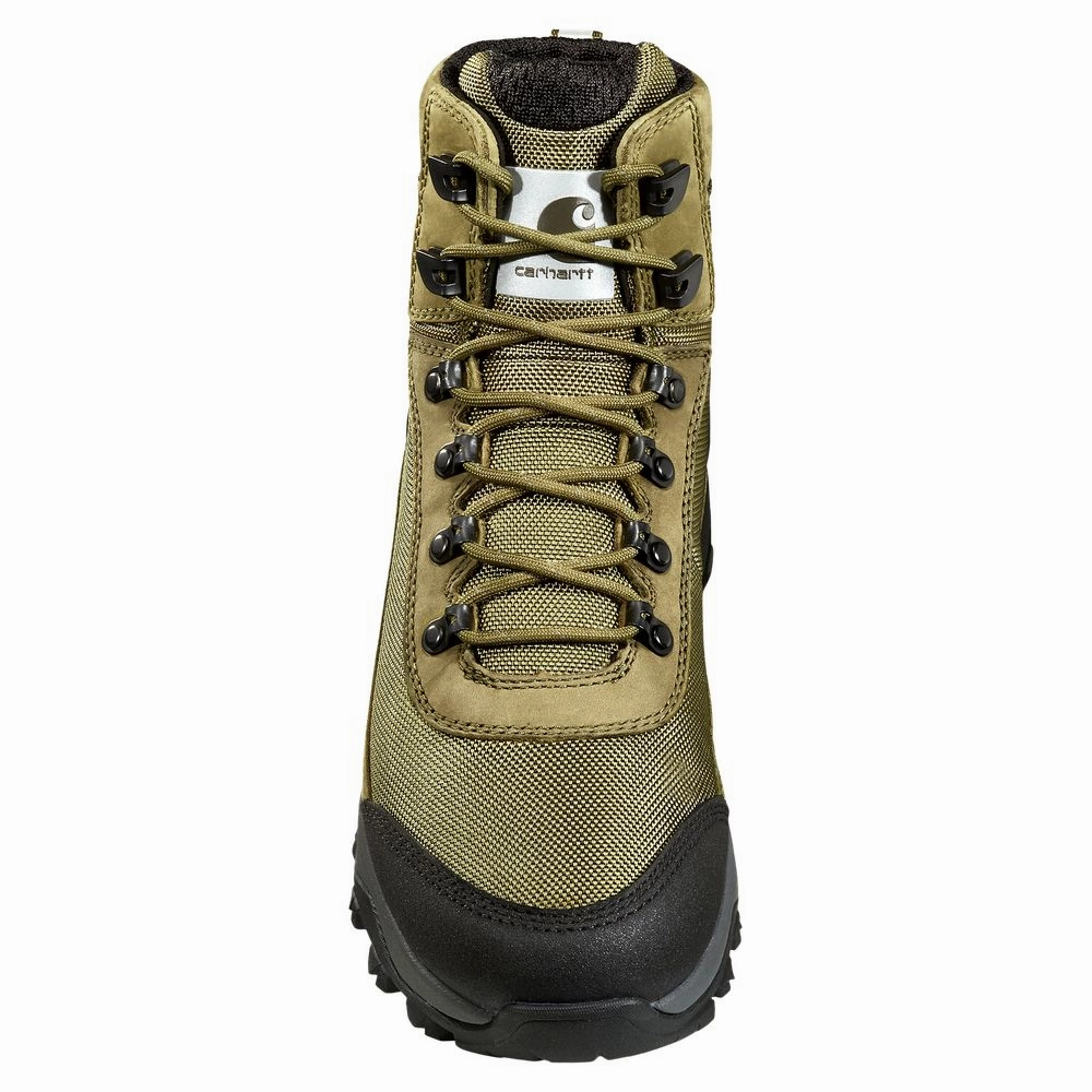 Carhartt FP5070-M Outdoor Hike Waterproof Hiking Boots for Men - Olive - 11.5M