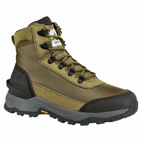 Carhartt FP5070-M Outdoor Hike Waterproof Hiking Boots for Men - Olive - 11.5M