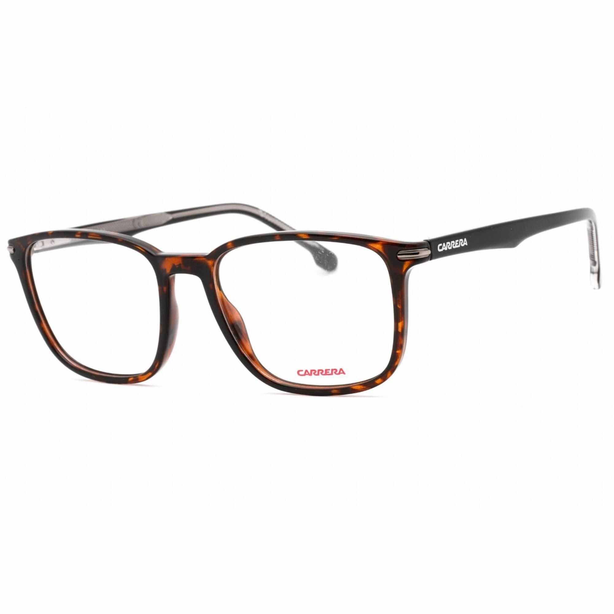Carrera Men's Eyeglasses - Havana Square Frame Clear Demo Lens | CARRERA 292 0086 00