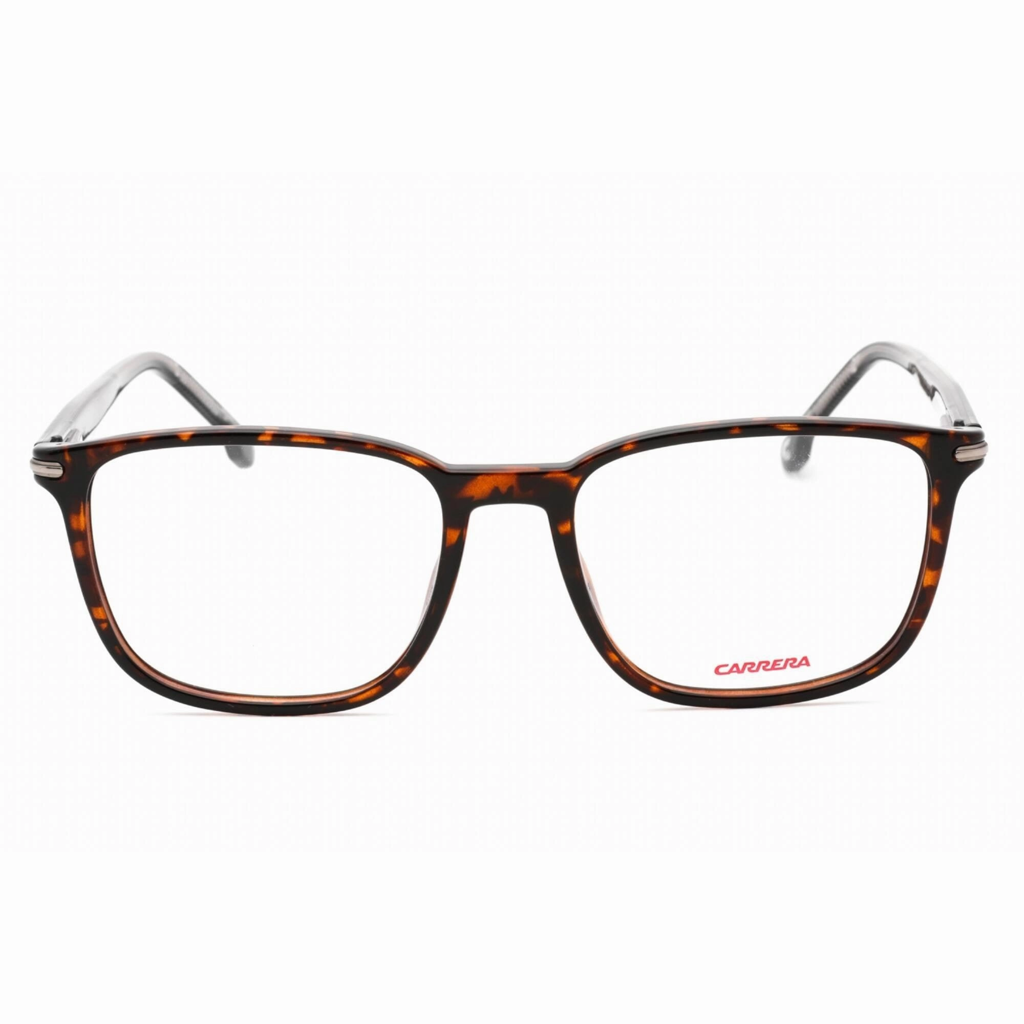 Carrera Men's Eyeglasses - Havana Square Frame Clear Demo Lens | CARRERA 292 0086 00