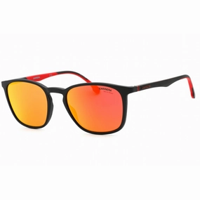 Carrera Men's Sunglasses - Black/Red Plastic Square Frame | CARRERA 8041/S 0OIT W3