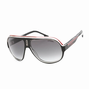 Carrera Men's Sunglasses - Black White Red Plastic Frame | SPEEDWAY/N 0T4O 9O