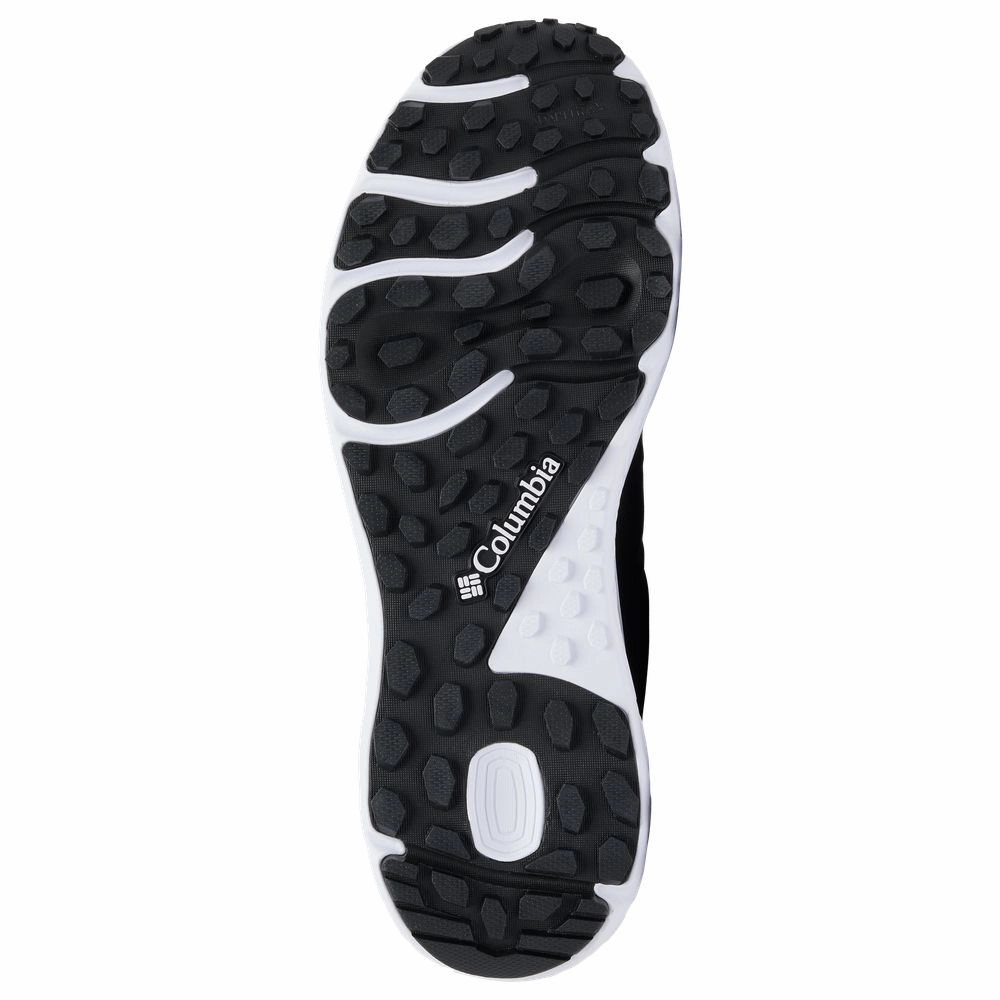 Columbia Konos TRS OutDry Waterproof Hiking Shoes for Men - Black - 10M