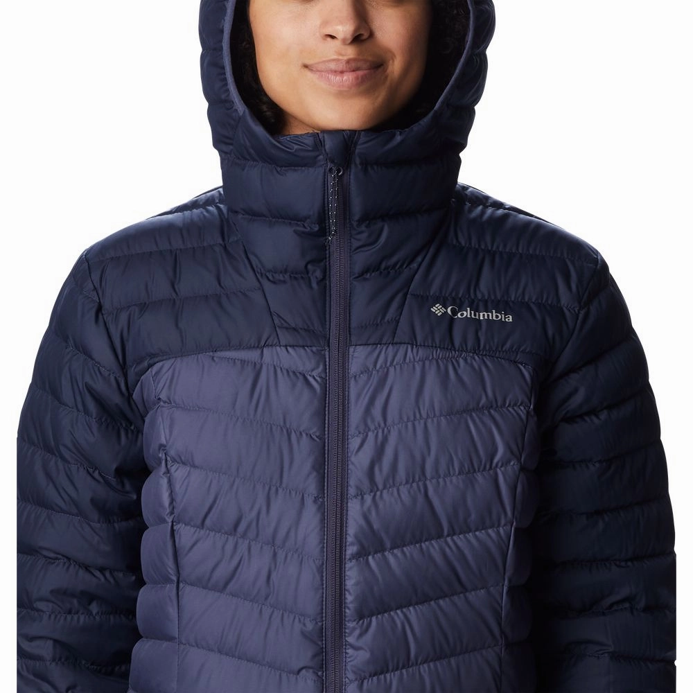 Columbia Westridge Mid Down Jacket for Ladies - Dark Nocturnal/Nocturnal - M