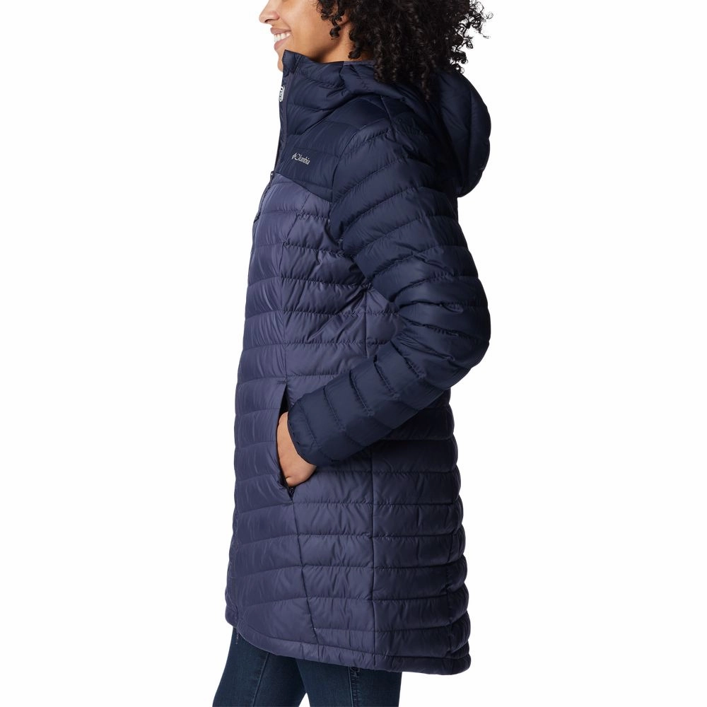 Columbia Westridge Mid Down Jacket for Ladies - Dark Nocturnal/Nocturnal - M