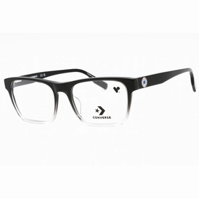 Converse Men's Eyeglasses - Crystal Smoke Gradient Plastic Square Frame | CV5000 051