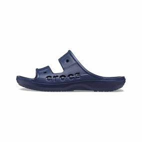 Crocs 207627-410-M12 Unisex Baya Slide Sandals, Navy, Men 12 M