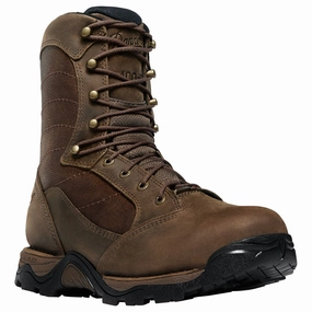 Danner 41345 Pronghorn Insulated GORE-TEX Leather Hunting Boots for Men - Brown - 8M