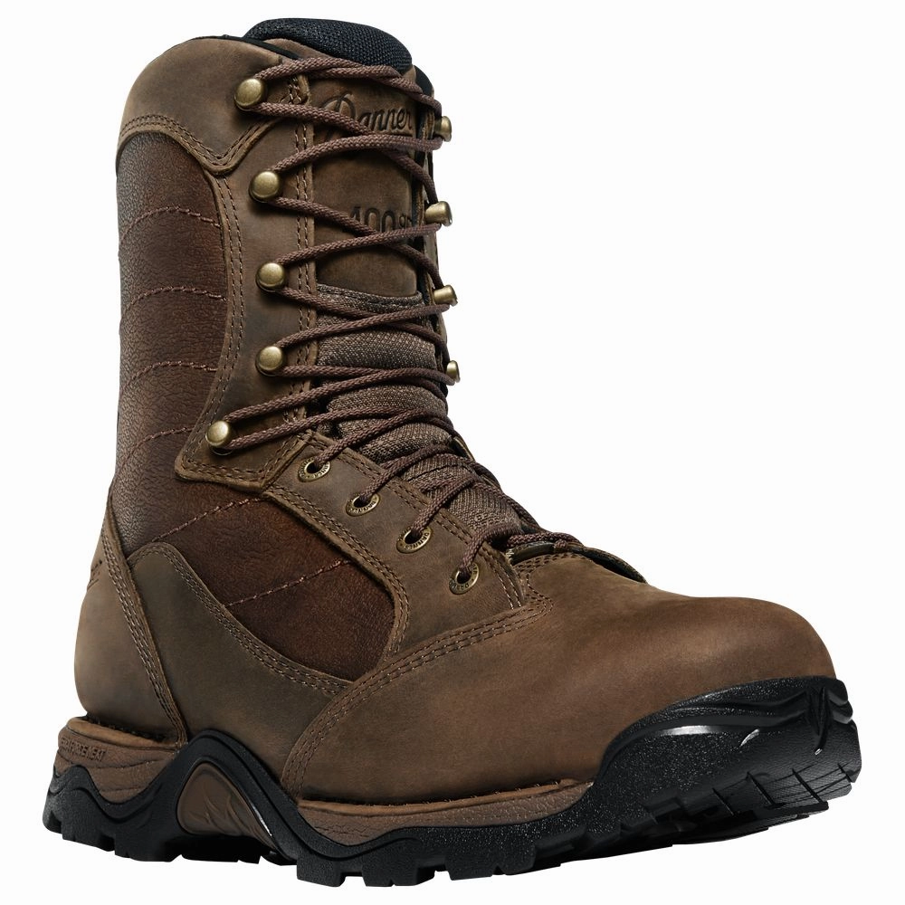 Danner 41345 Pronghorn Insulated GORE-TEX Leather Hunting Boots for Men - Brown - 8M