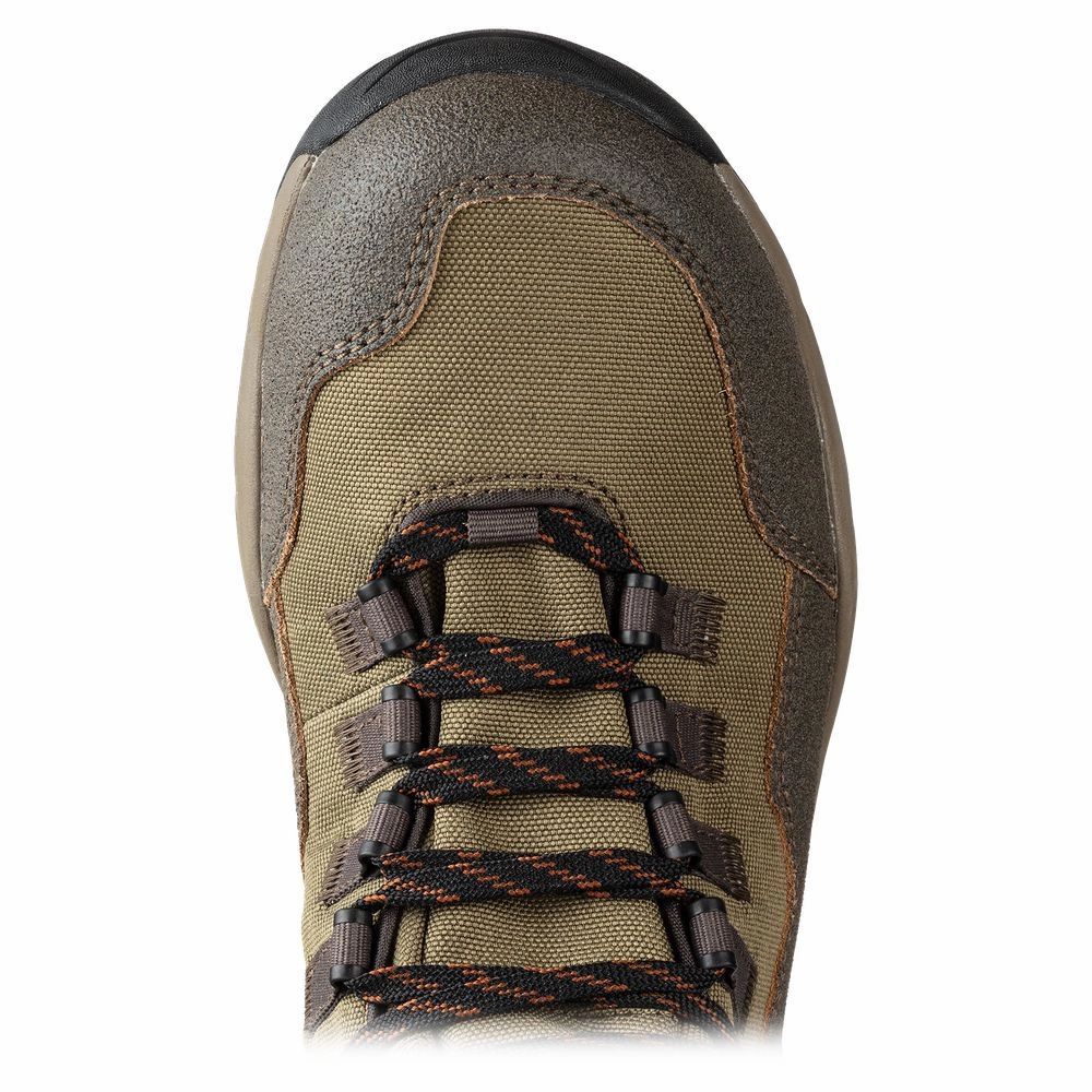 Danner 65301 Vital Trail Waterproof Hiking Boots for Men - Brown/Olive - 10M