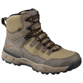 Danner 65301 Vital Trail Waterproof Hiking Boots for Men - Brown/Olive - 10M