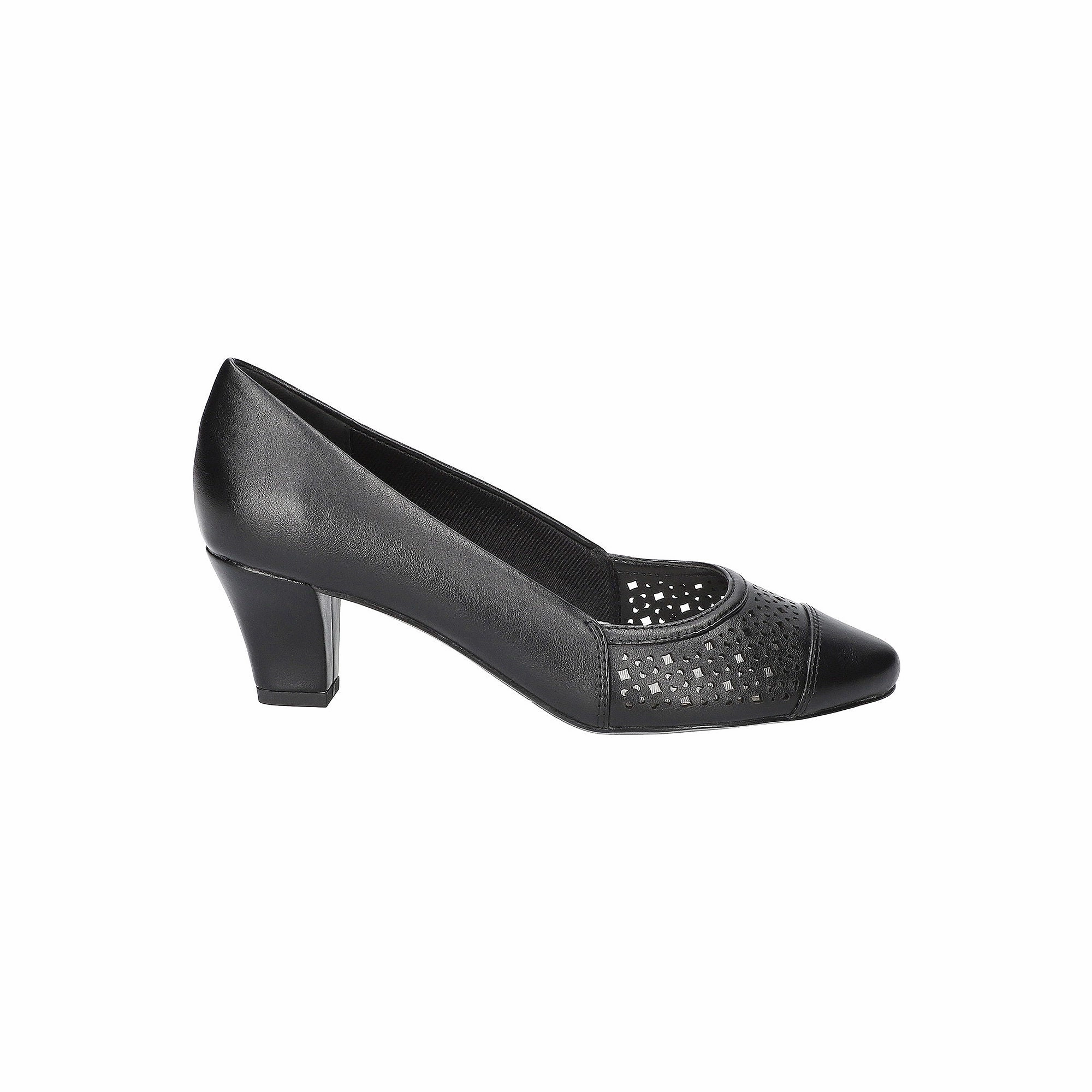 Easy Street Womens Neva Stiletto Heel Pumps - BLACK 9 1/2 MEDIUM