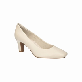 Easy Street Womens Poet Stiletto Heel Pumps - BONE 7 1/2 MEDIUM