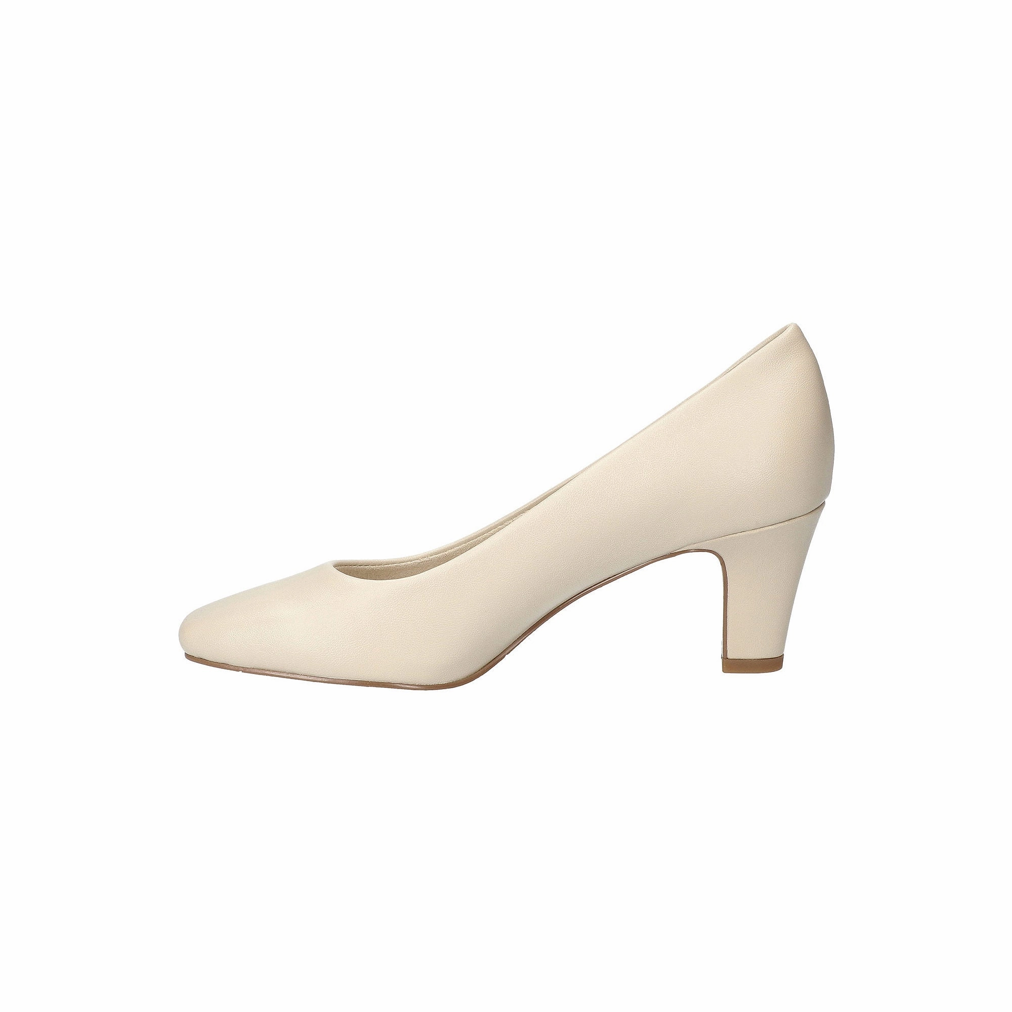 Easy Street Womens Poet Stiletto Heel Pumps - BONE 7 1/2 MEDIUM