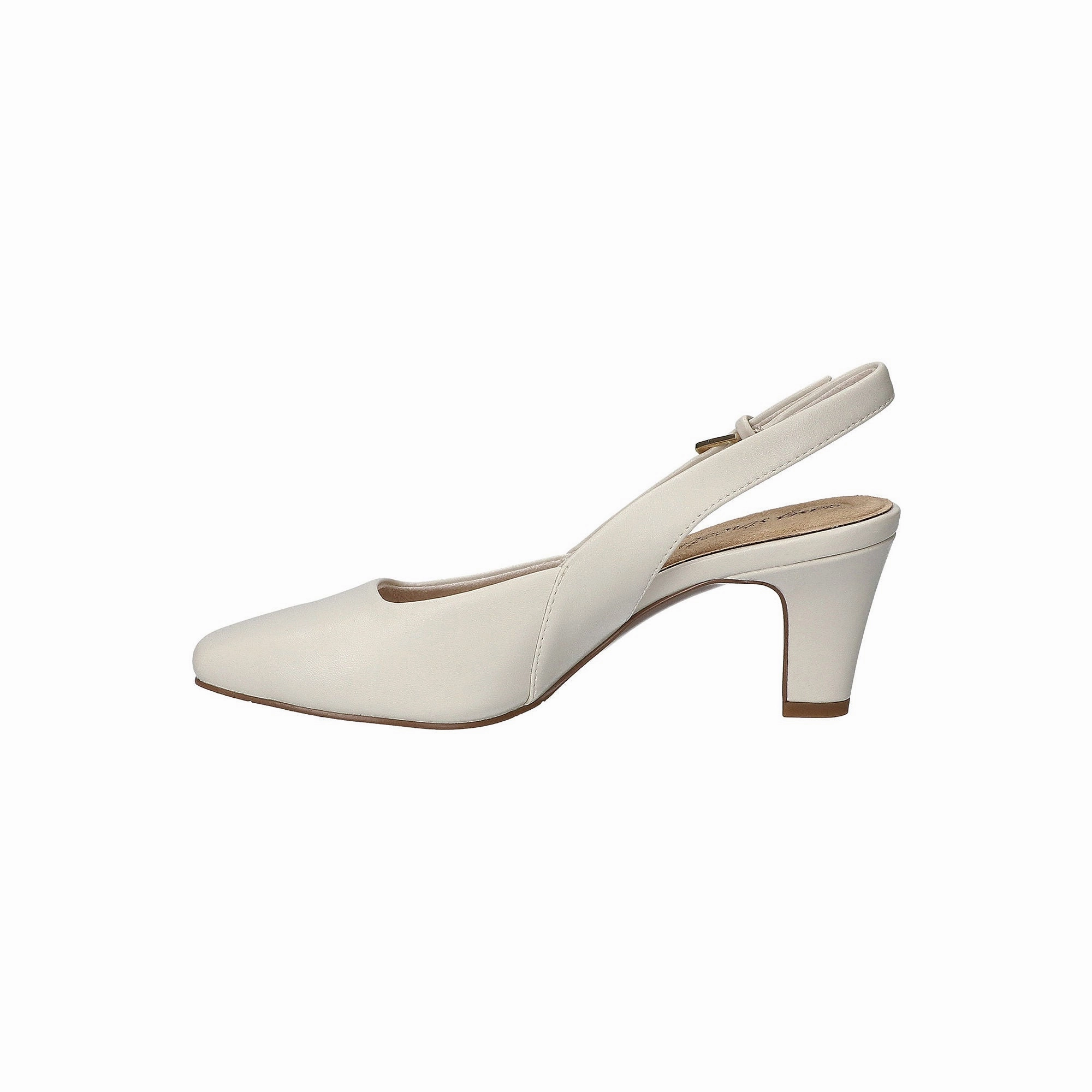 Easy Street Womens Ritsa Stiletto Heel Pumps - BONE 10 MEDIUM