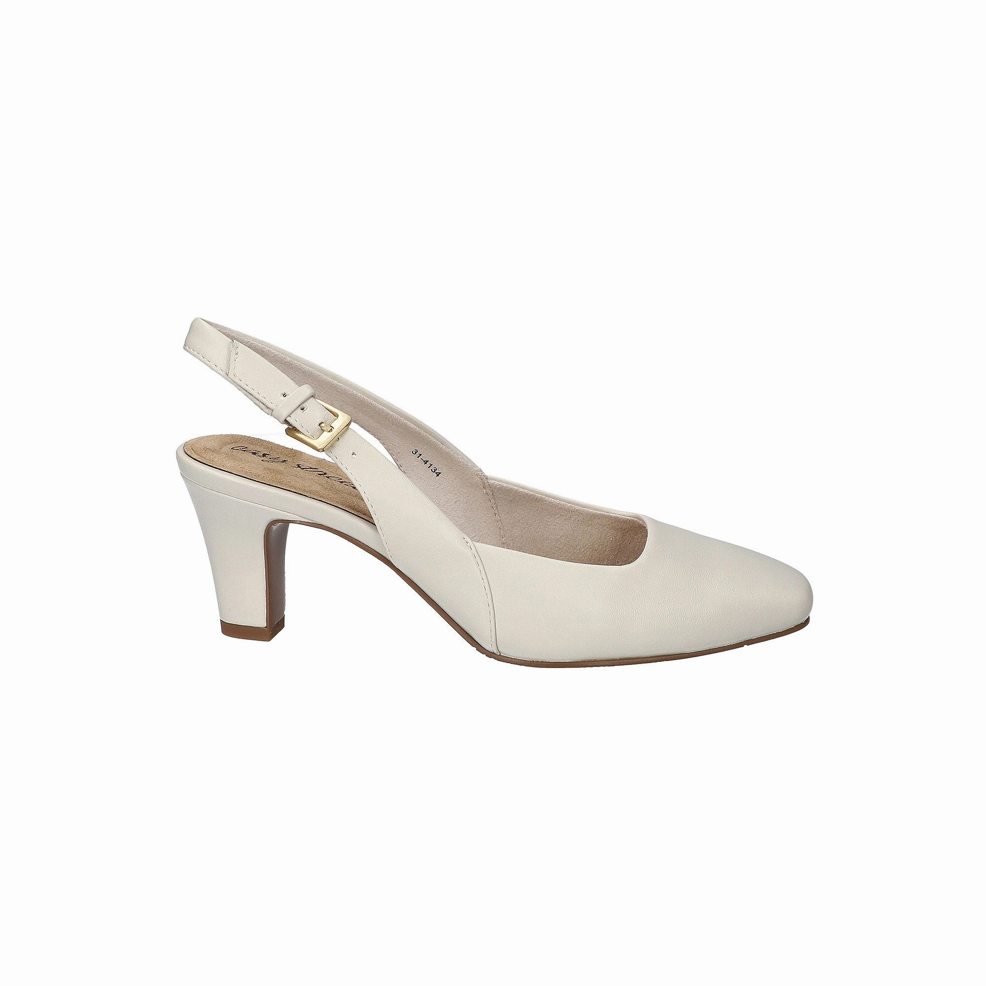 Easy Street Womens Ritsa Stiletto Heel Pumps - BONE 11 MEDIUM