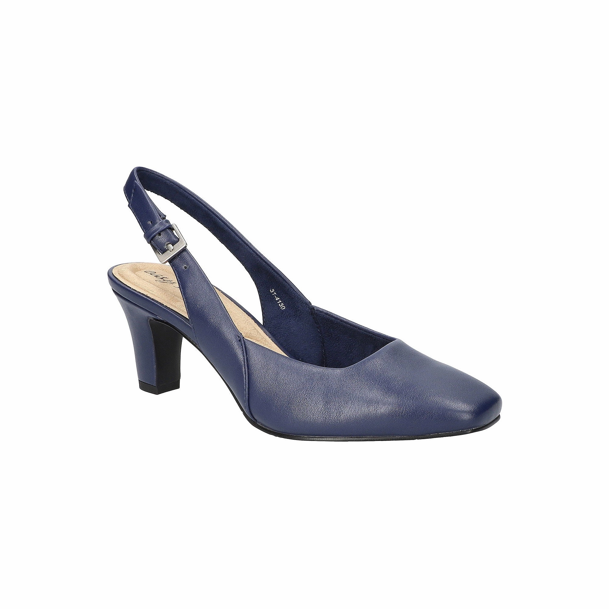 Easy Street Womens Ritsa Stiletto Heel Pumps - NAVY 11 EXTRA WIDE