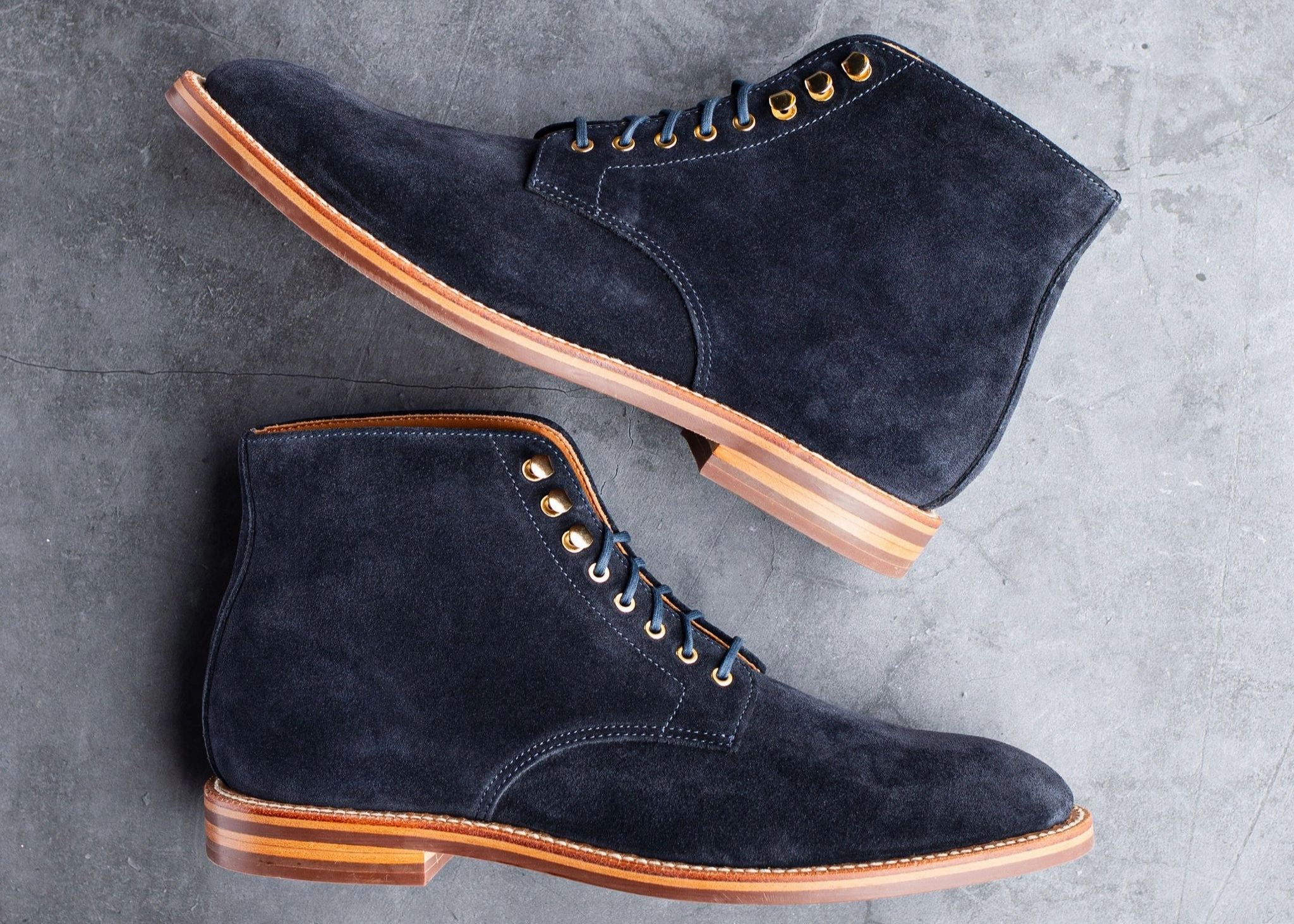 Edward Boot Midnight Suede