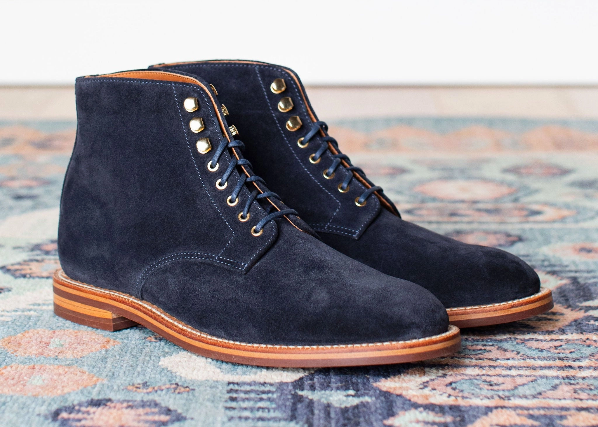 Edward Boot Midnight Suede