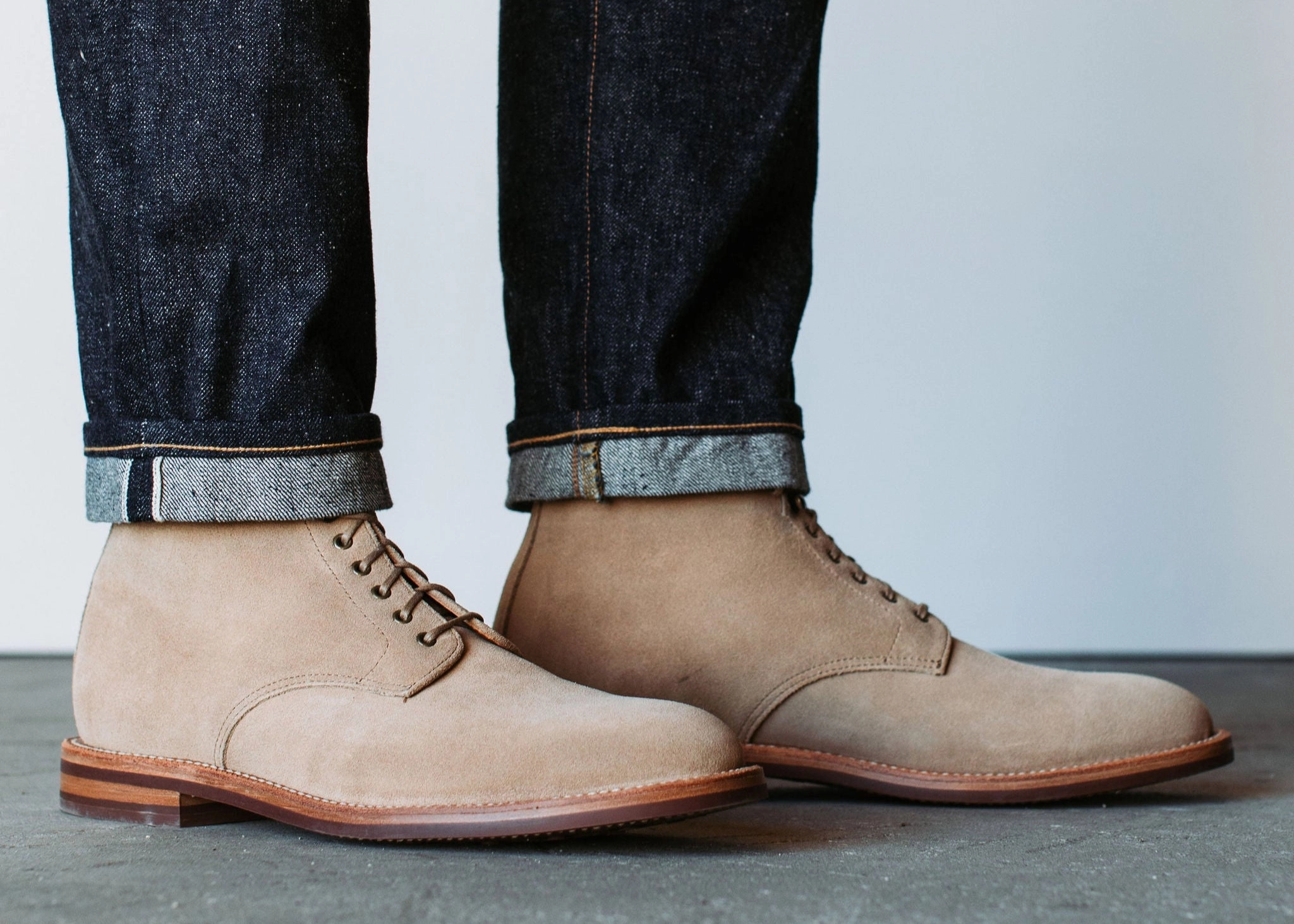 Edward Boot Tan Suede