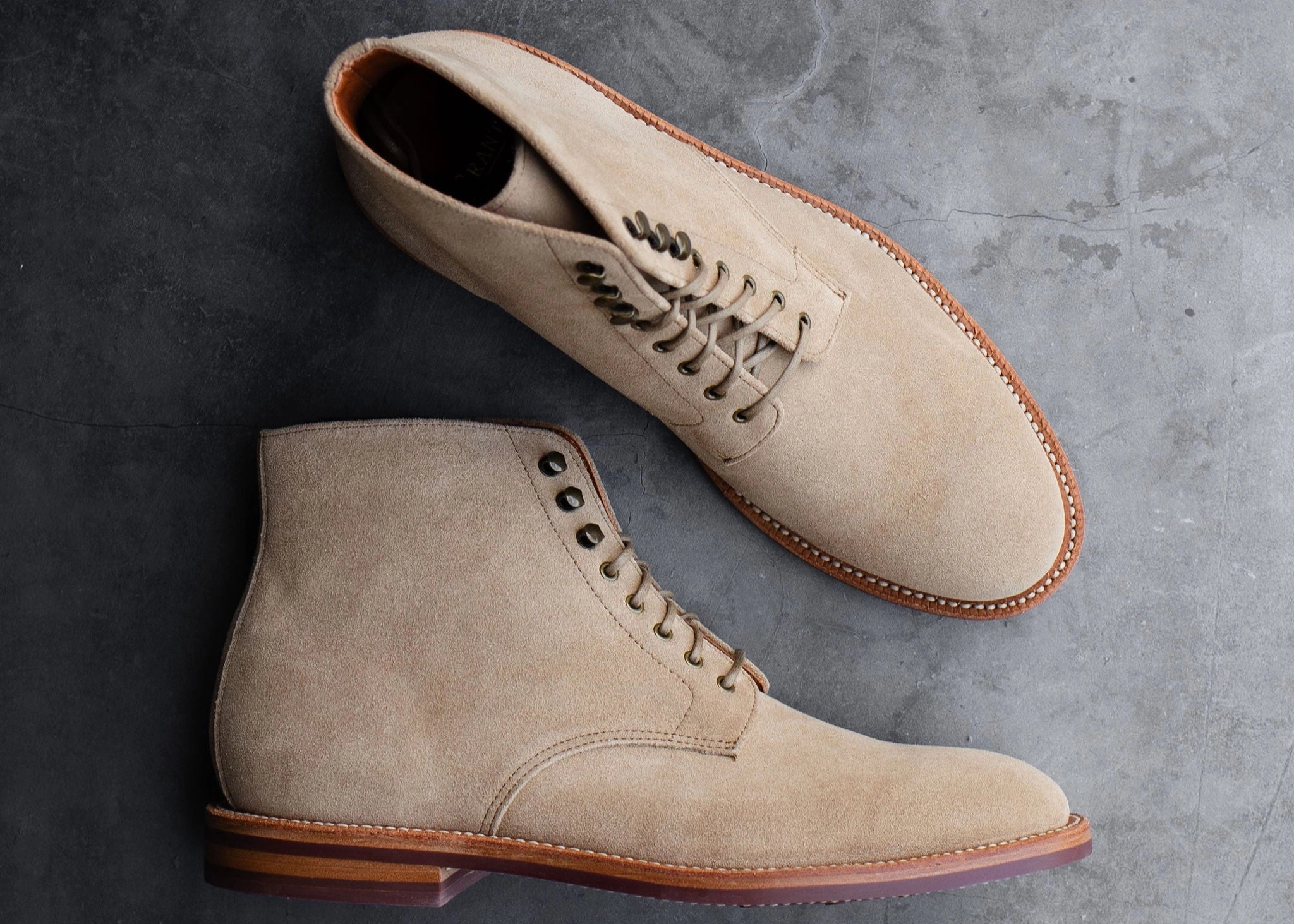 Edward Boot Tan Suede