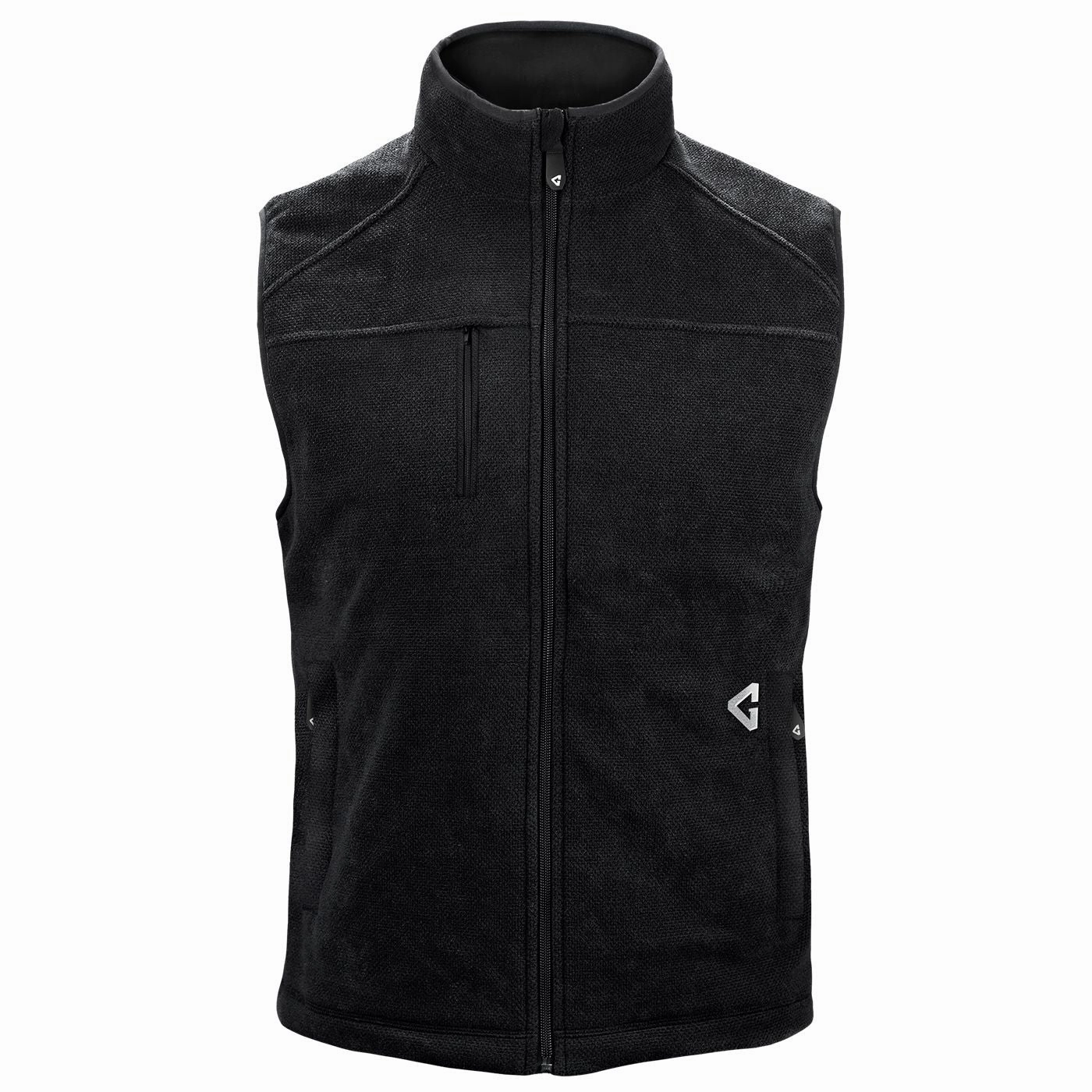 Gerbing GER-TFVST-7V-M 7V Thermite Fleece Heated Vest 2.0 for Men - Black - L