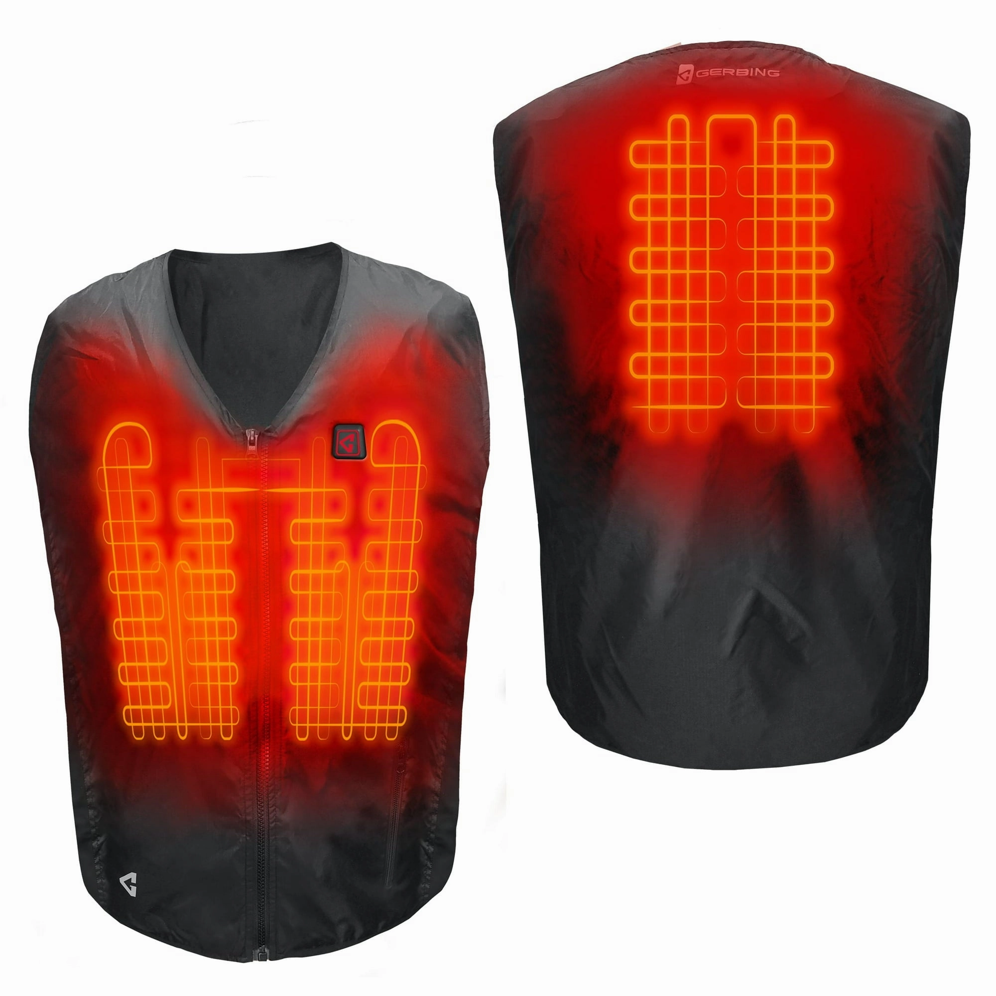 Gerbing GER-VL-BK-L-XL 7V Battery Heated Vest Liner for Men, Size: L/XL, Black