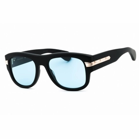 Gucci Men's Sunglasses - Black Acetate Square Full Rim Frame Blue Lens | GG1517S 002