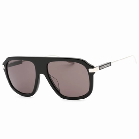Gucci Men's Sunglasses - Black Full Rim Plastic Frame Grey Lens | GG1309S 005