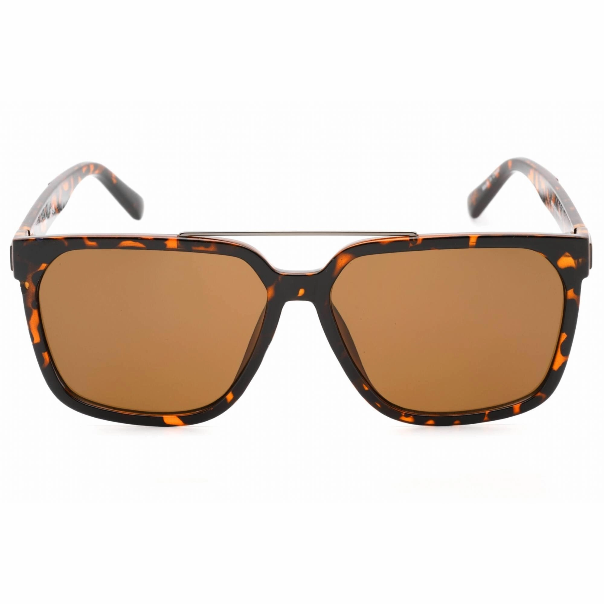 Guess Factory Men's Sunglasses - Dark Havana Full Rim Square Shape Frame | GF0253 52E