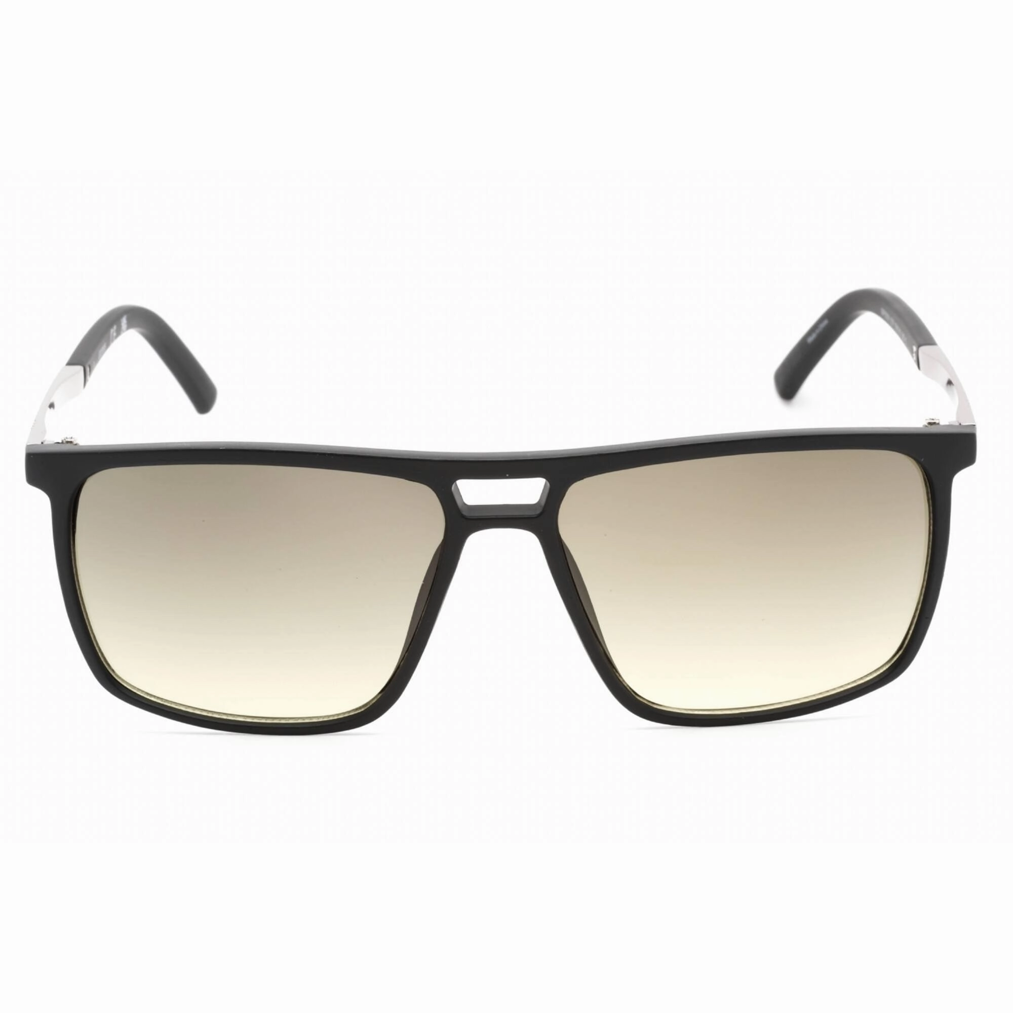 Guess Factory Men's Sunglasses - Matte Black Rectangular Plastic Frame | GF0236 02P
