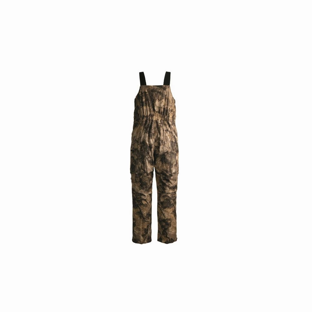 Hardcore 1044324-2321600 Finisher Xtreme Bibs for Men - Mossy Oak Elements Terra Bayou - L