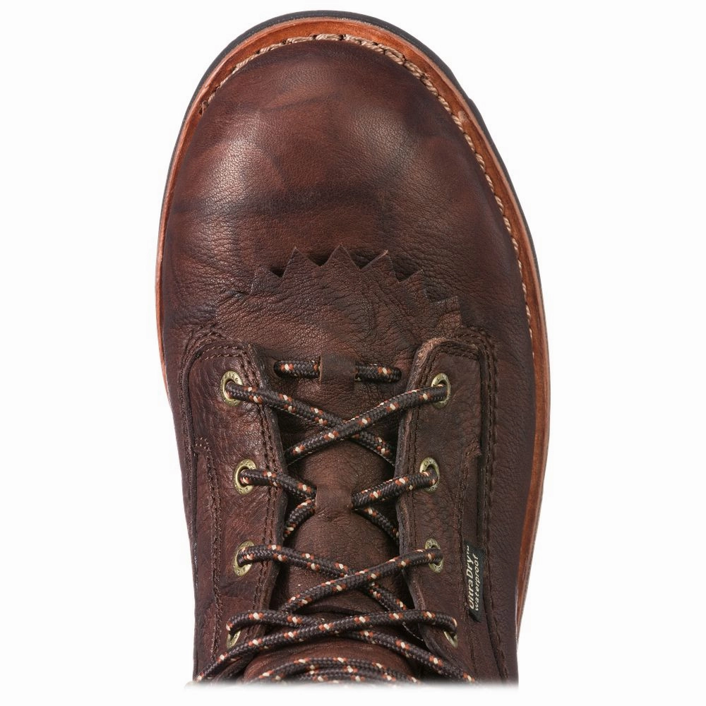 Irish Setter 00861D 080 Elk Tracker Waterproof Hunting Boots for Men - Brown - 8M