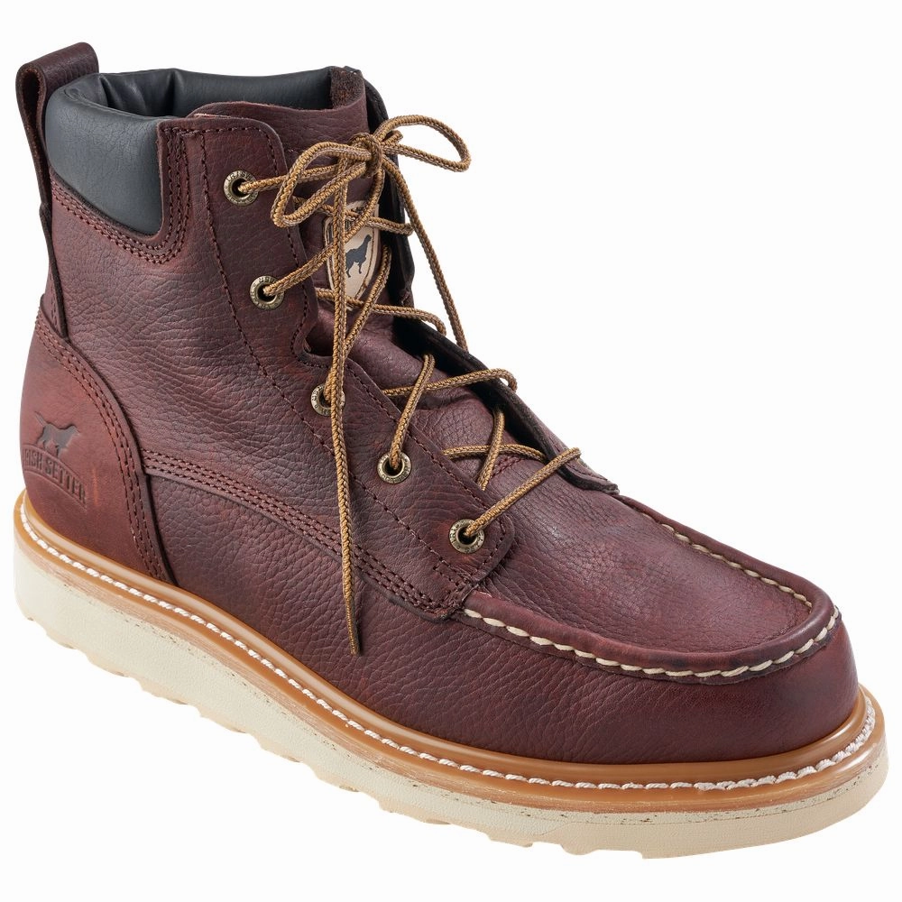 Irish Setter 83605D-090 Ashby Work Boots for Men - Brown - 9M