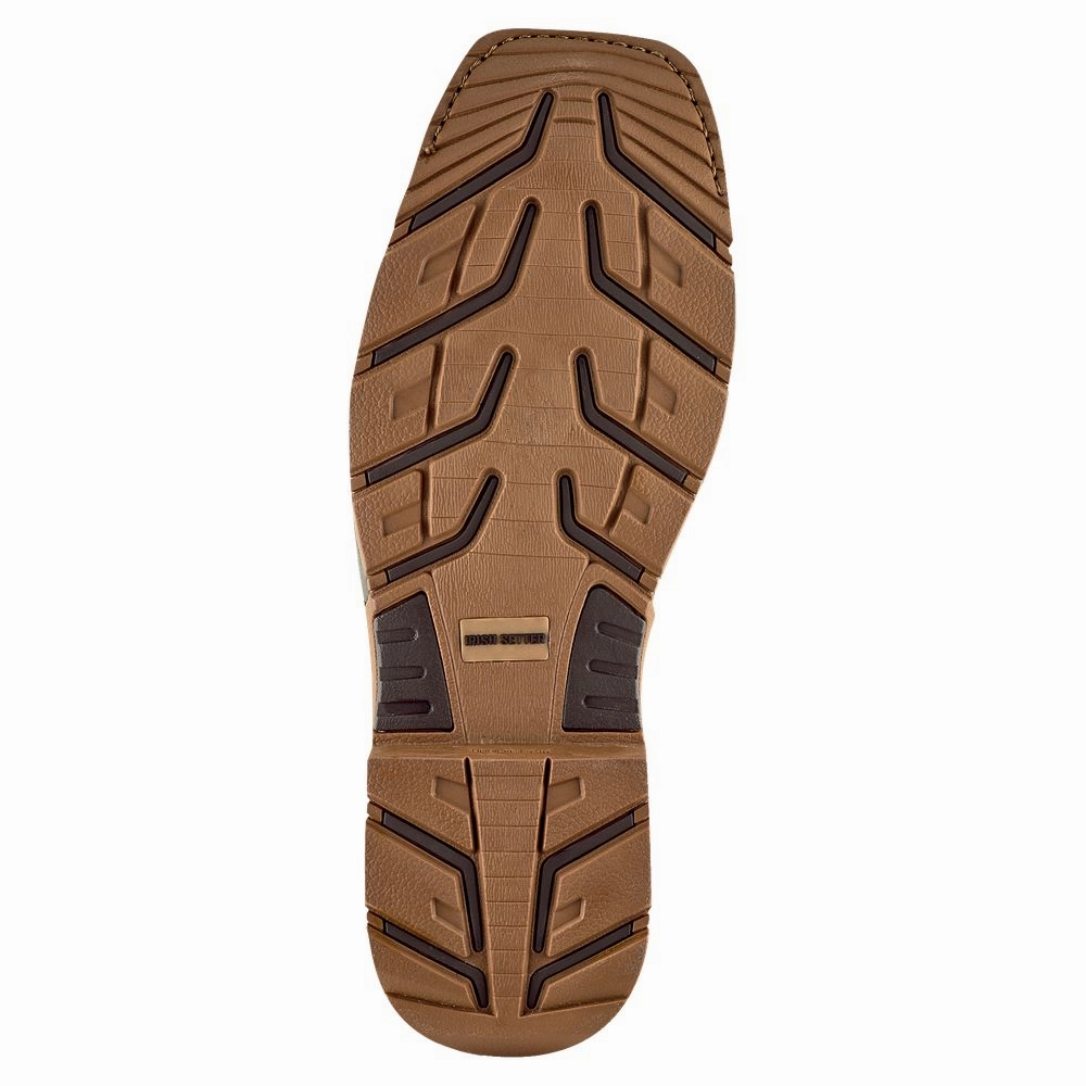 Irish Setter 83923 Marshall Waterproof Western Work Boots for Men, Brown 8M
