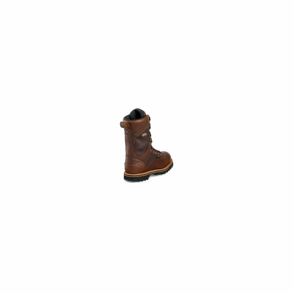 Irish Setter 882 Elk Tracker 12'' 600 Gram Thinsulate Insulated Waterproof Hunting Boots for Men, Brown 14 Wide EE