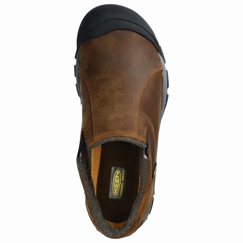 KEEN 1002269-11M Brixen Waterproof Low Slip-On Shoes for Men - 11M